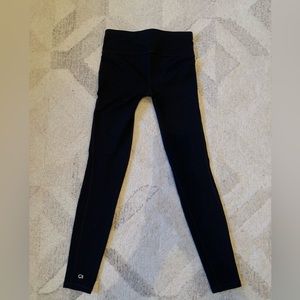 Gap GapFit GFast Black Leggings Running Workout Yoga Size XS